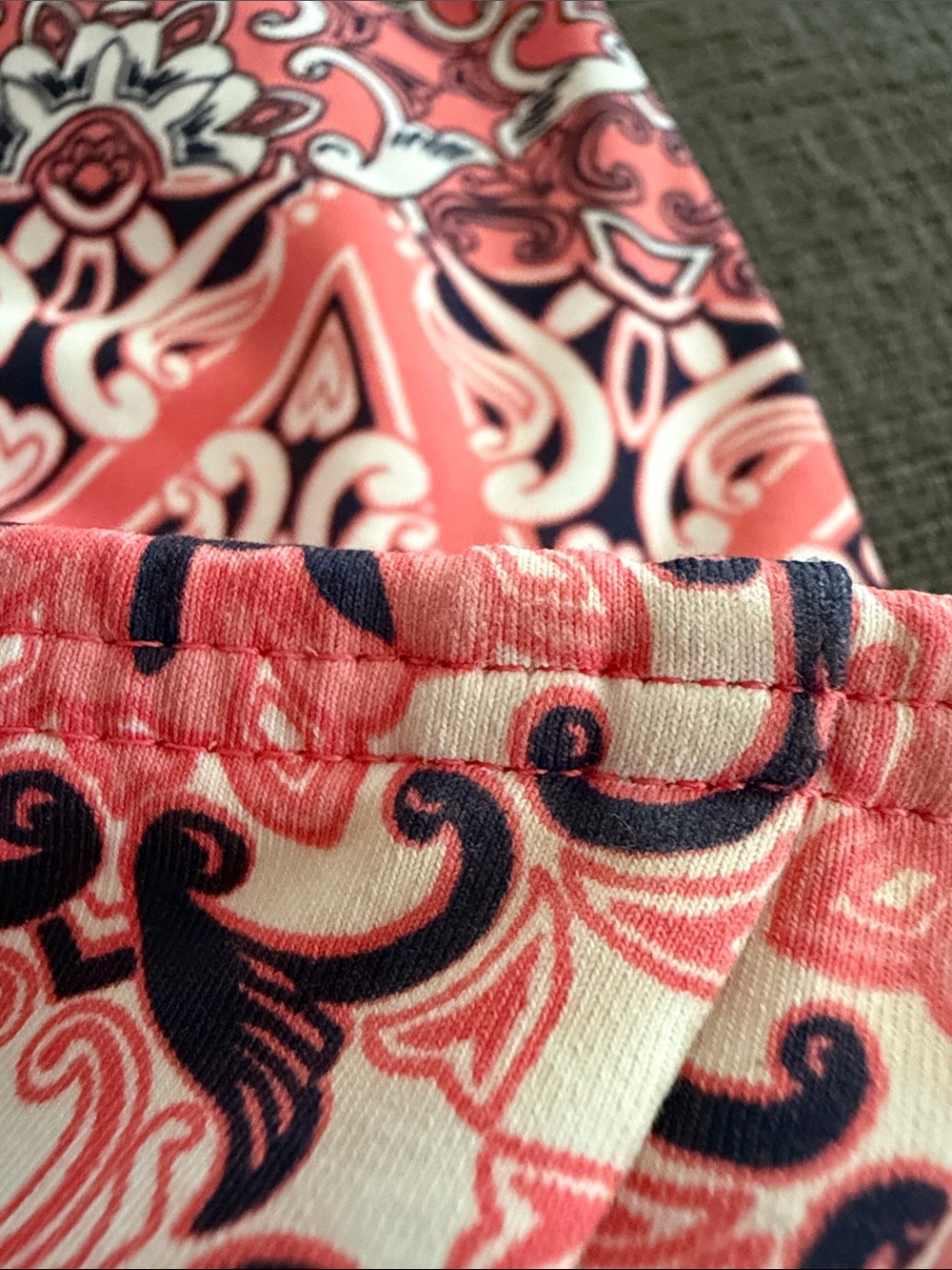 Womens LANDS’END Underwire Tankini Swim Top Size 16D - Picture 14 of 14